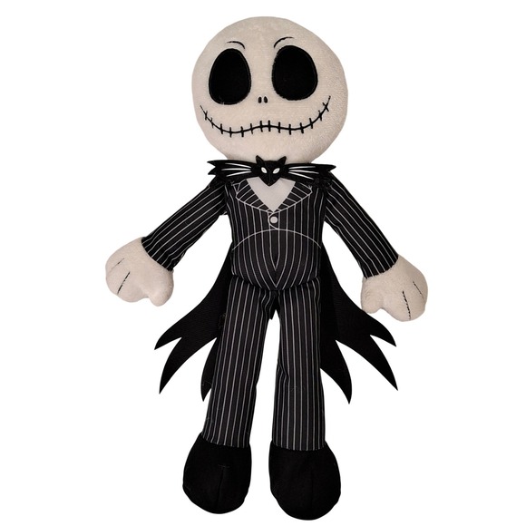 Disney Other - Disney Jim Burtons Nightmare Before Christmas Jack Skellington Plush Toy 12"